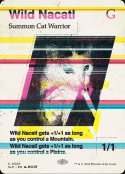 Wild Nacatl #329 · Magic: The Gathering