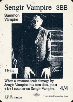 Sengir Vampire #49 · Magic: The Gathering
