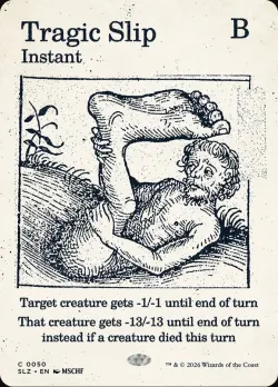 Tragic Slip #50 · Magic: The Gathering