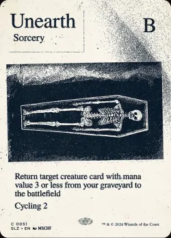 Unearth #51 · Magic: The Gathering