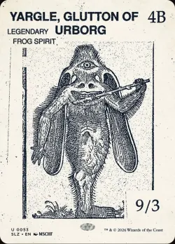 Yargle, Glutton of Urborg #53 · Magic: The Gathering