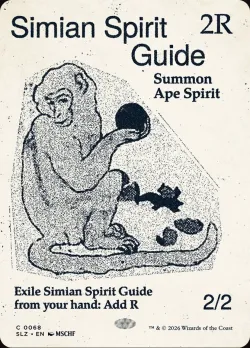 Simian Spirit Guide #68 · Magic: The Gathering