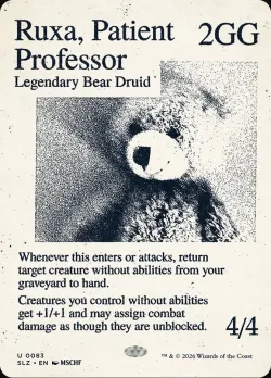 Ruxa, Patient Professor #83 · Magic: The Gathering