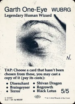 Garth One-Eye #90 · Magic: The Gathering