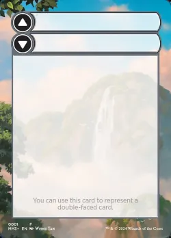 Double-Faced Substitute Card #1 · Magic: The Gathering