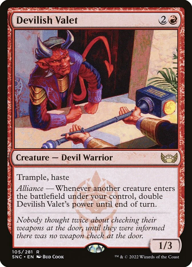Devilish Valet 「SNC/105」「EN」