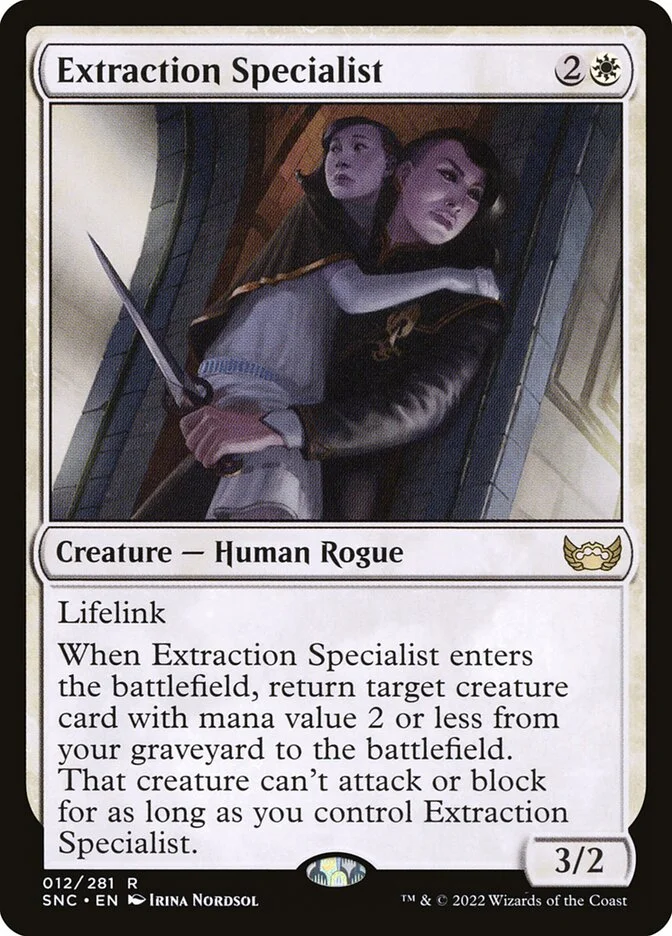 Extraction Specialist 「SNC/12」「EN」