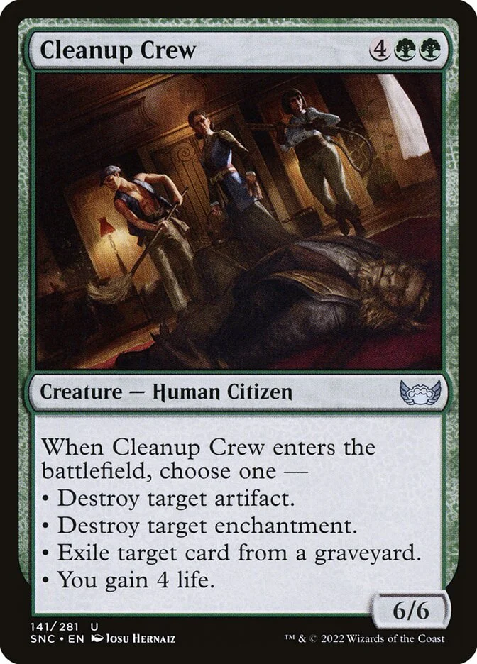 Cleanup Crew 「SNC/141」「EN」