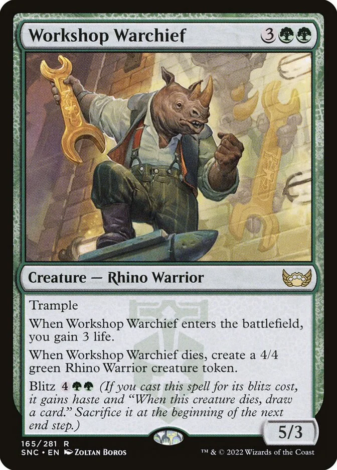 Workshop Warchief 「SNC/165」「EN」