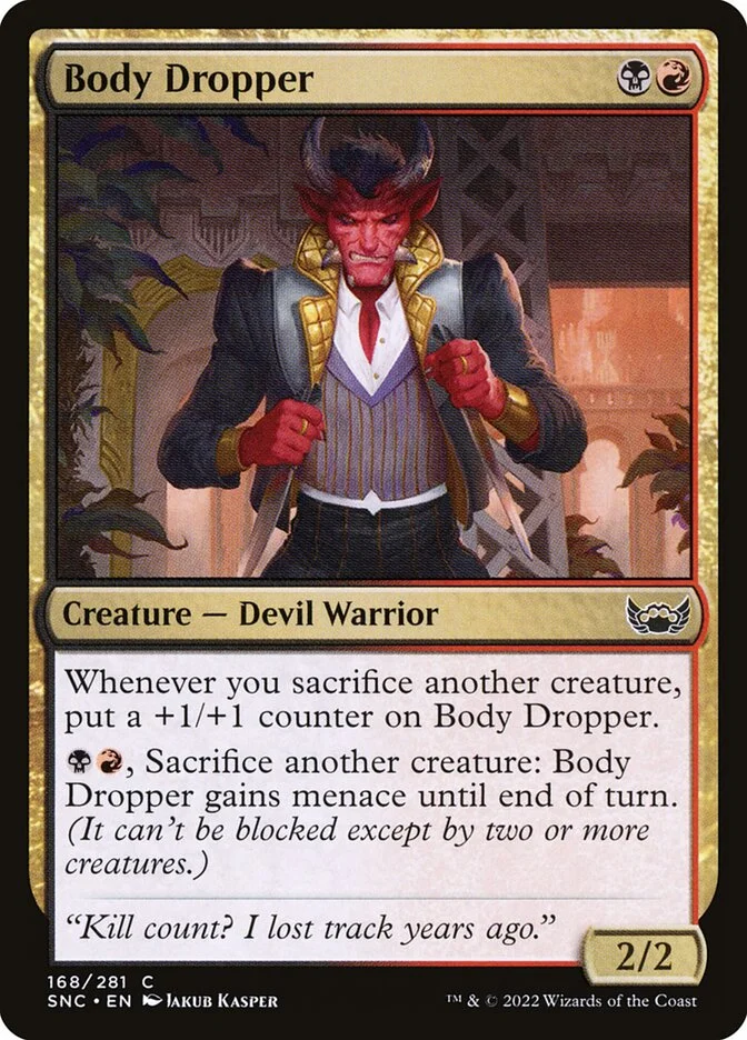 Body Dropper 「SNC/168」「EN」