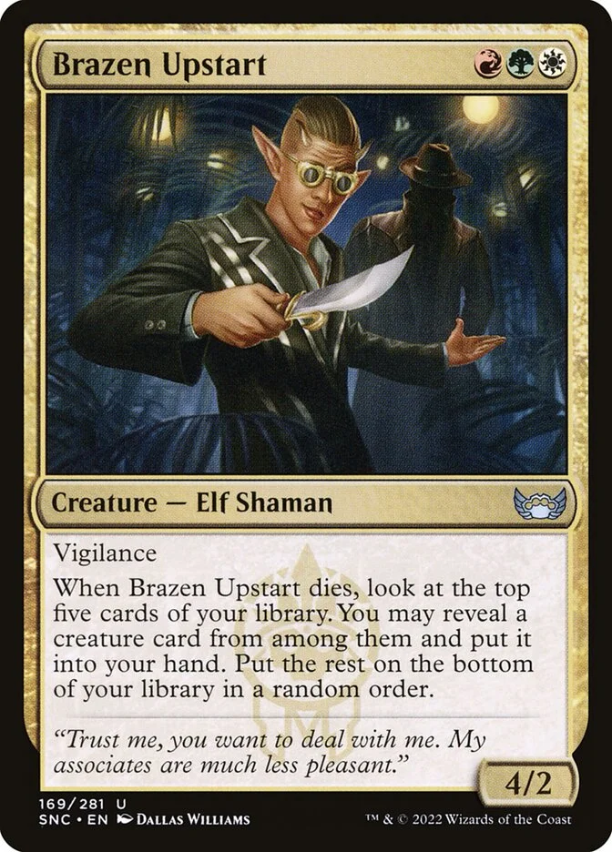 Brazen Upstart 「SNC/169」「EN」