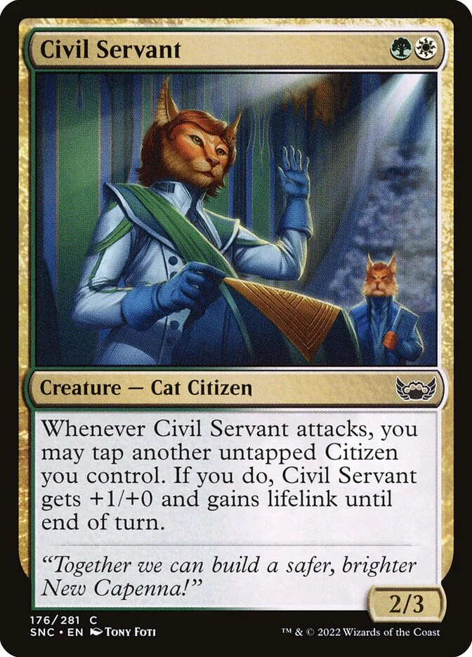 Civil Servant 「SNC/176」「EN」