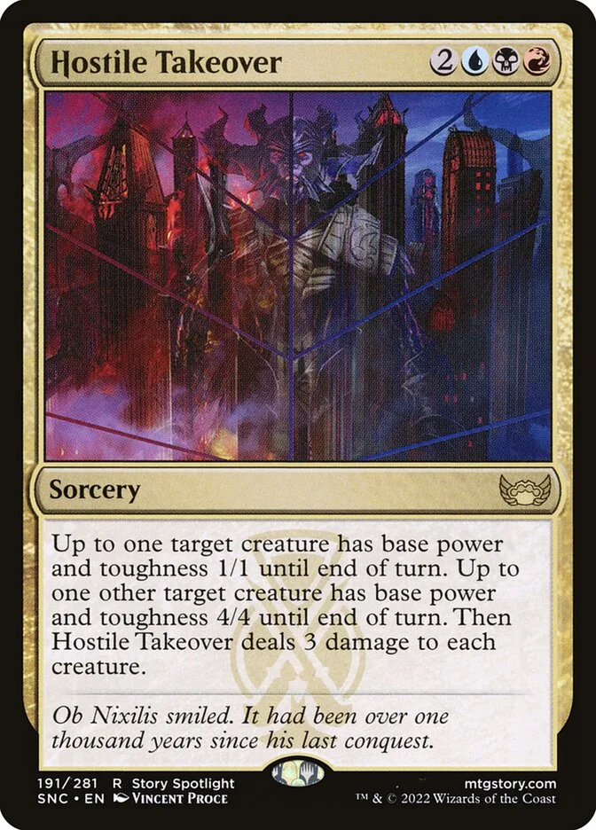 Hostile Takeover 「SNC/191」「EN」