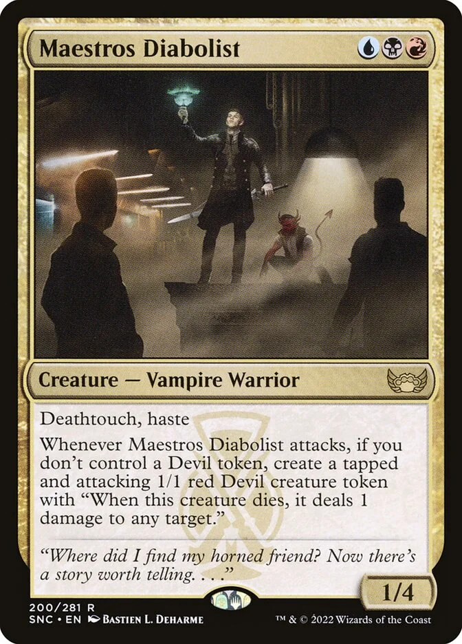 Maestros Diabolist 「SNC/200」「EN」
