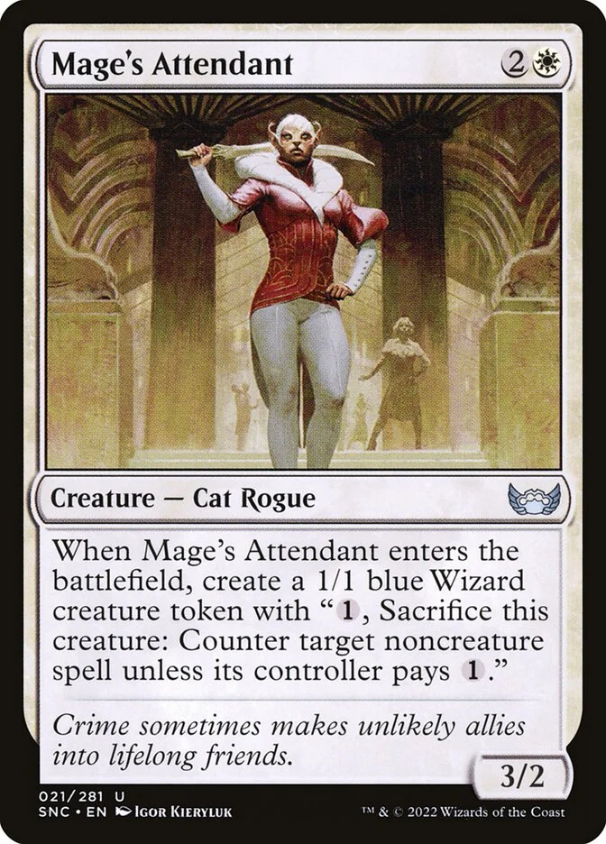 Mage's Attendant 「SNC/21」「EN」