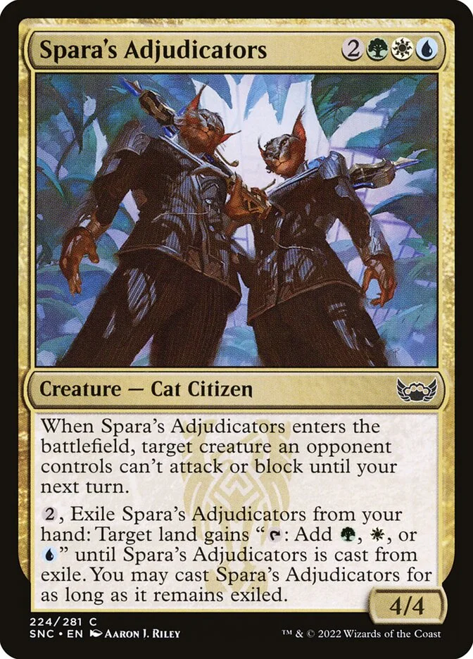Spara's Adjudicators 「SNC/224」「EN」