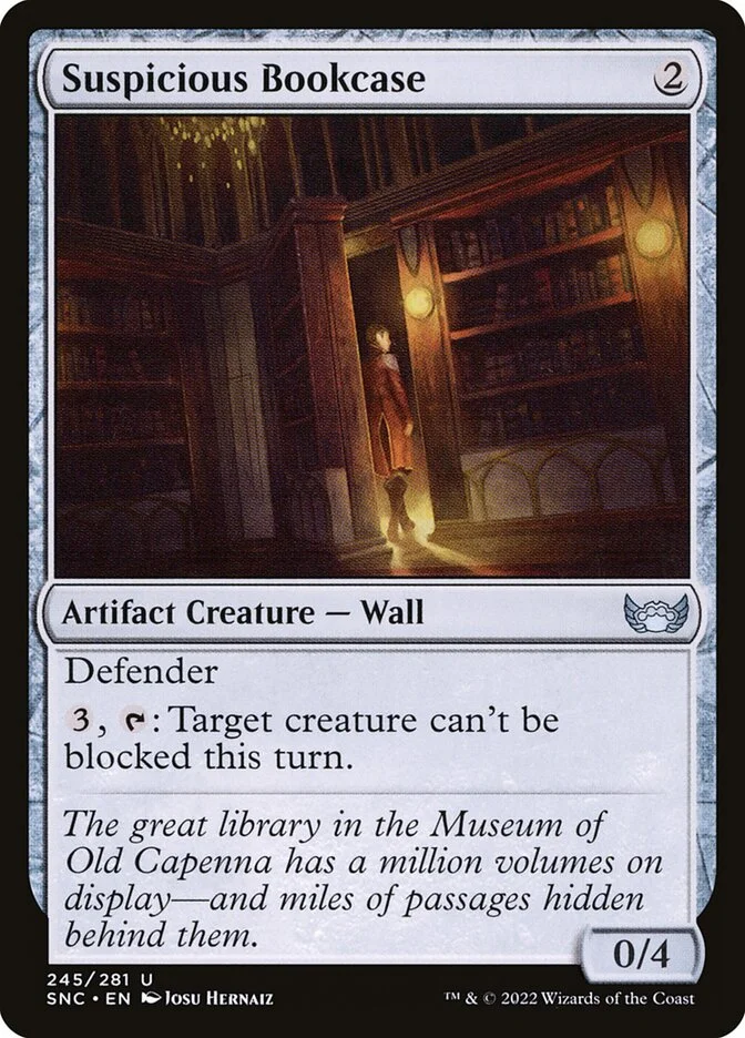 Suspicious Bookcase 「SNC/245」「EN」
