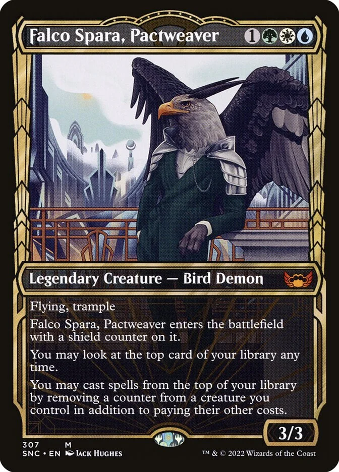 Falco Spara, Pactweaver 「SNC/307」「EN」