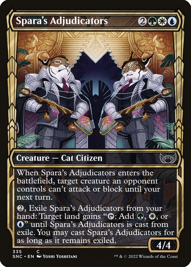 Spara's Adjudicators 「SNC/335」「EN」