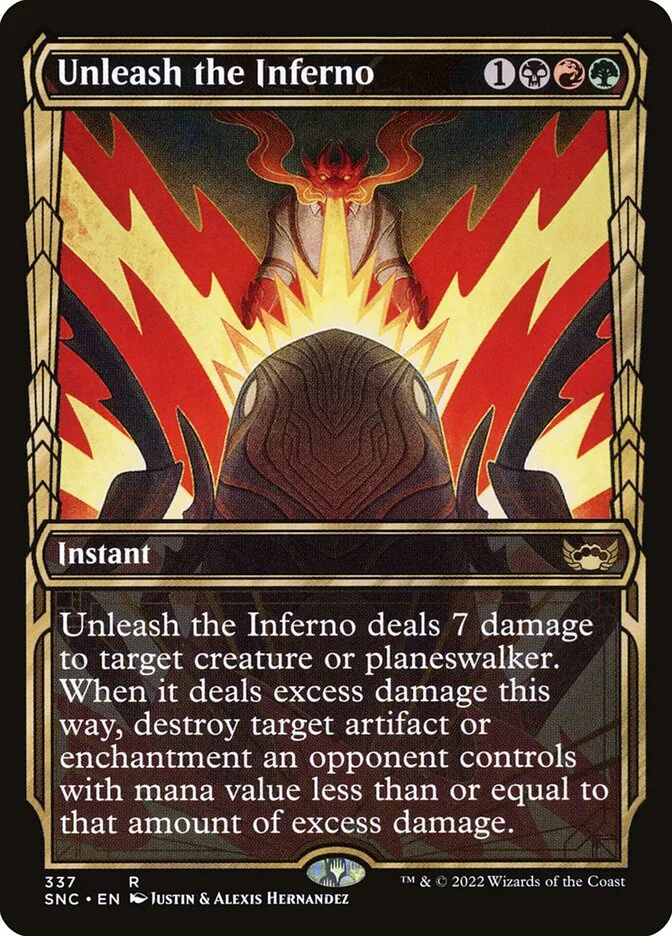 Unleash the Inferno 「SNC/337」「EN」