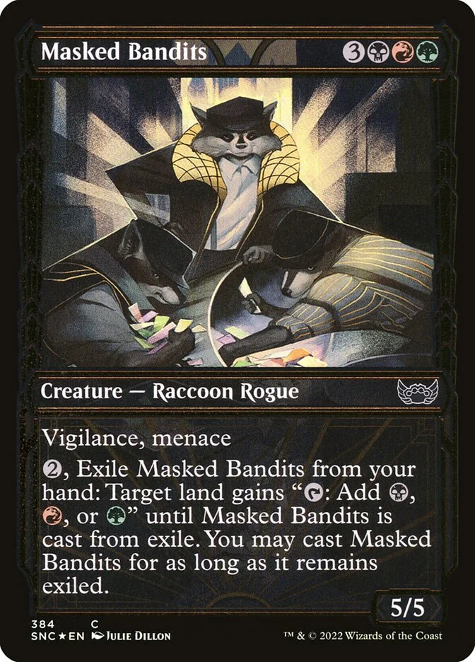 Masked Bandits 「SNC/384」「EN」