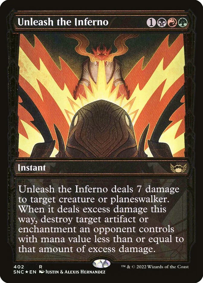 Unleash the Inferno 「SNC/402」「EN」