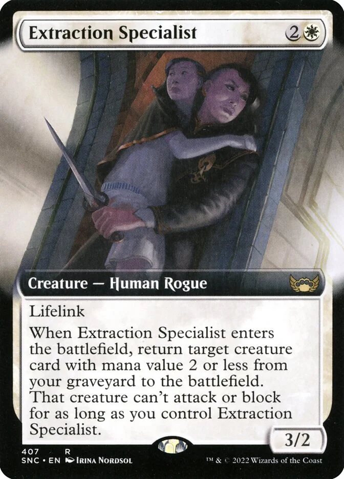 Extraction Specialist 「SNC/407」「EN」