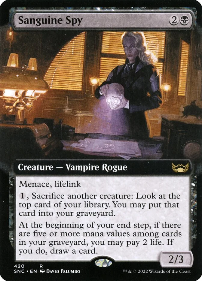 Sanguine Spy 「SNC/420」「EN」