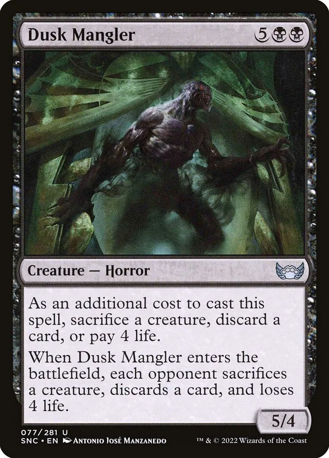 Dusk Mangler 「SNC/77」「EN」