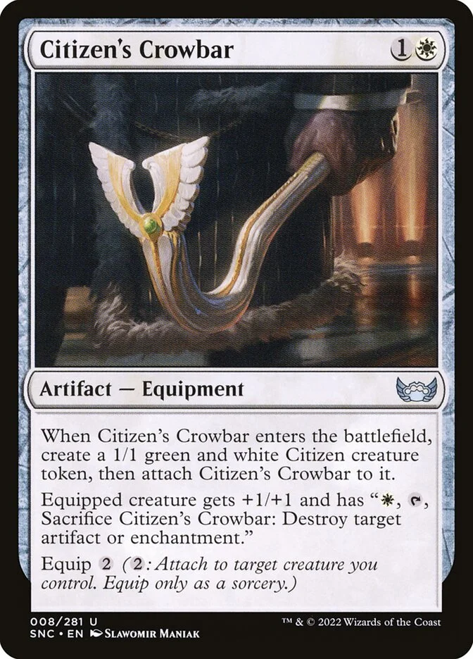 Citizen's Crowbar 「SNC/8」「EN」