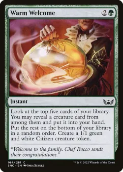 Warm Welcome #164 · Magic: The Gathering