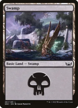 Swamp #267 · Magic: The Gathering