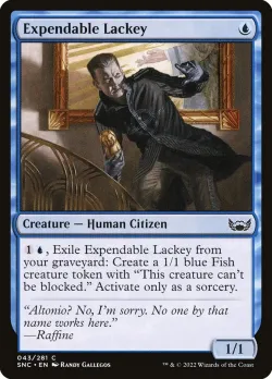 Expendable Lackey #43 · Magic: The Gathering