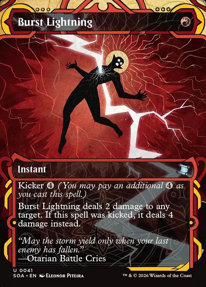 Burst Lightning 「SOA/41」「EN」