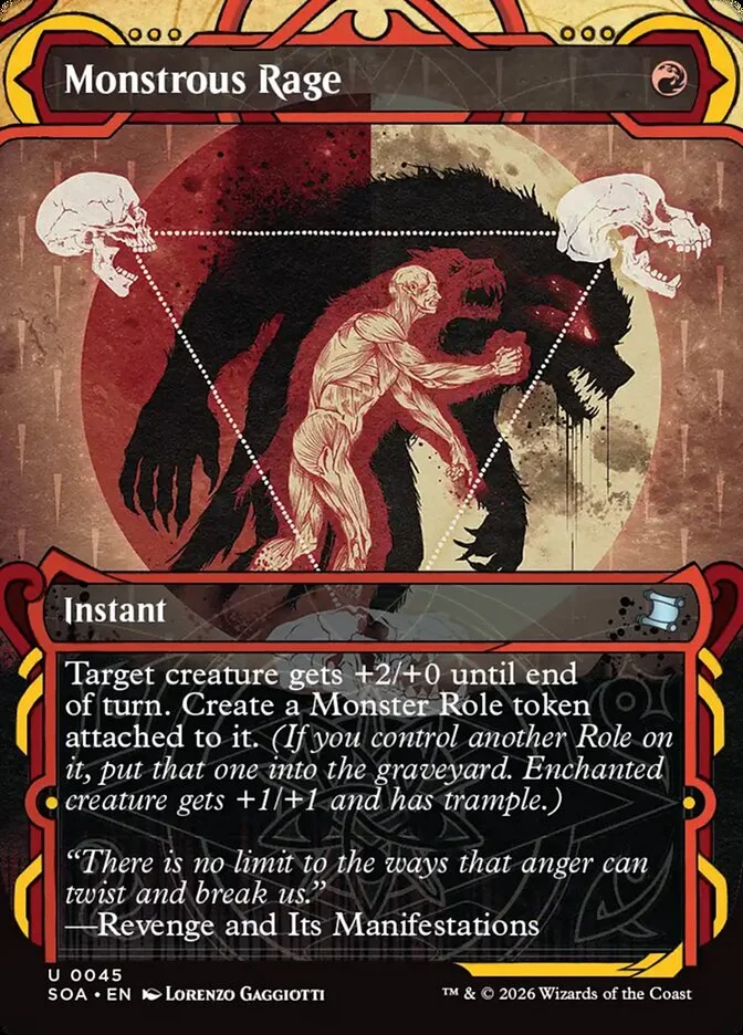 Monstrous Rage 「SOA/45」「EN」