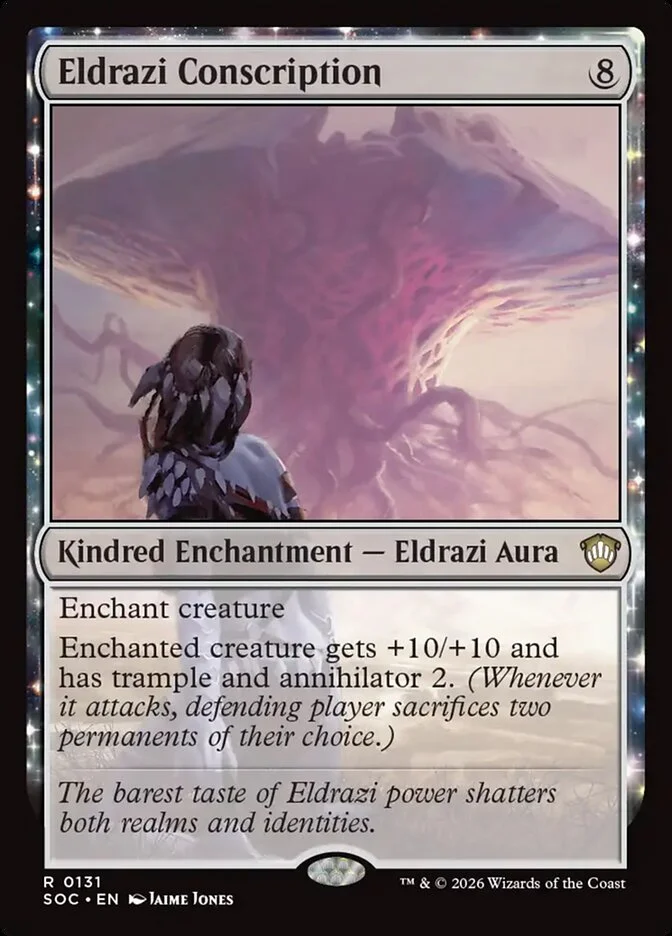 Eldrazi Conscription 「SOC/131」「EN」