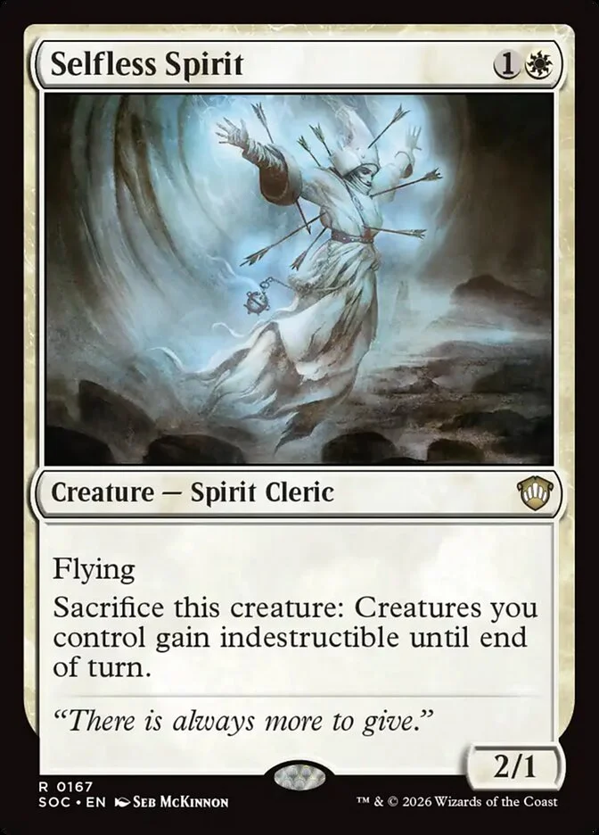 Selfless Spirit 「SOC/167」「EN」