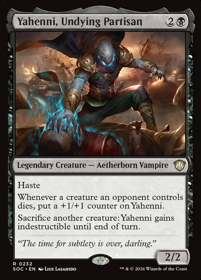 Yahenni, Undying Partisan 「SOC/232」「EN」