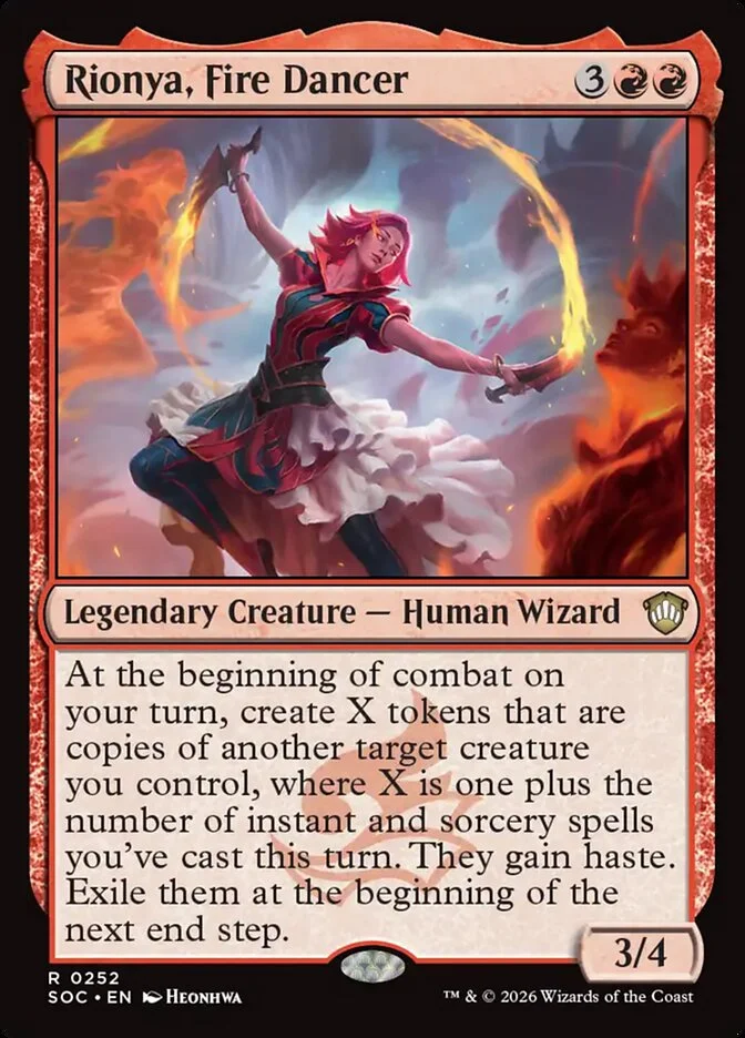 Rionya, Fire Dancer 「SOC/252」「EN」