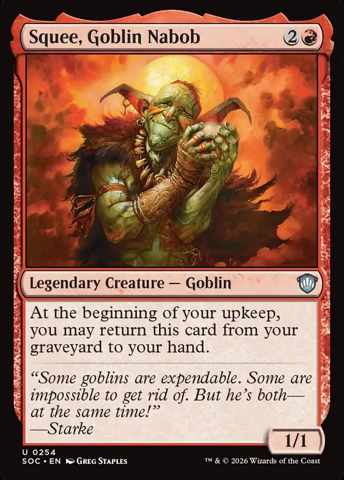 Squee, Goblin Nabob 「SOC/254」「EN」
