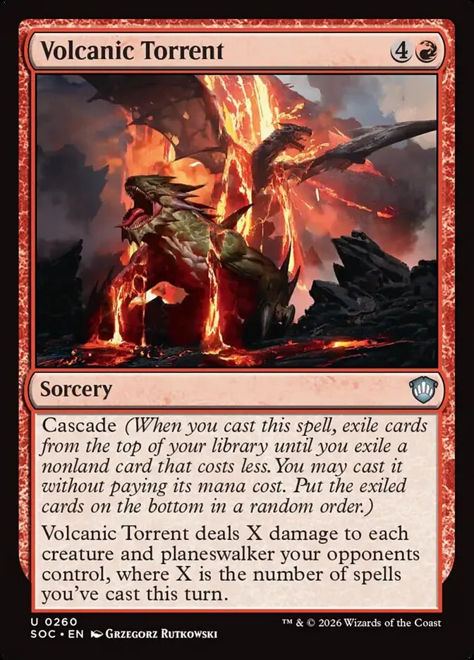 Volcanic Torrent 「SOC/260」「EN」