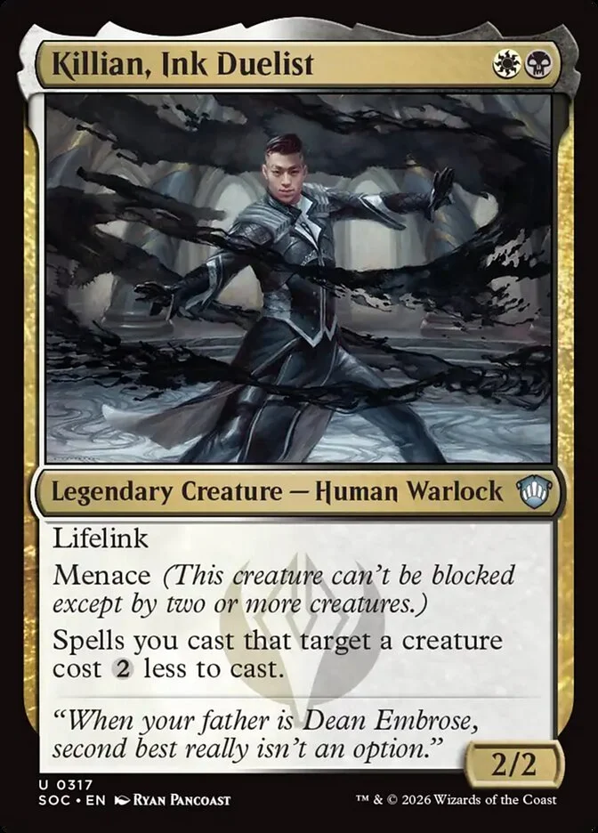 Killian, Ink Duelist 「SOC/317」「EN」