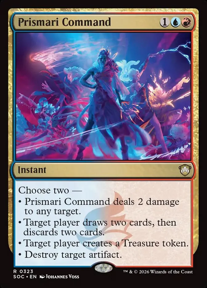 Prismari Command 「SOC/323」「EN」