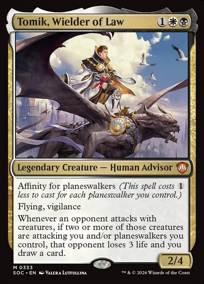 Tomik, Wielder of Law 「SOC/333」「EN」