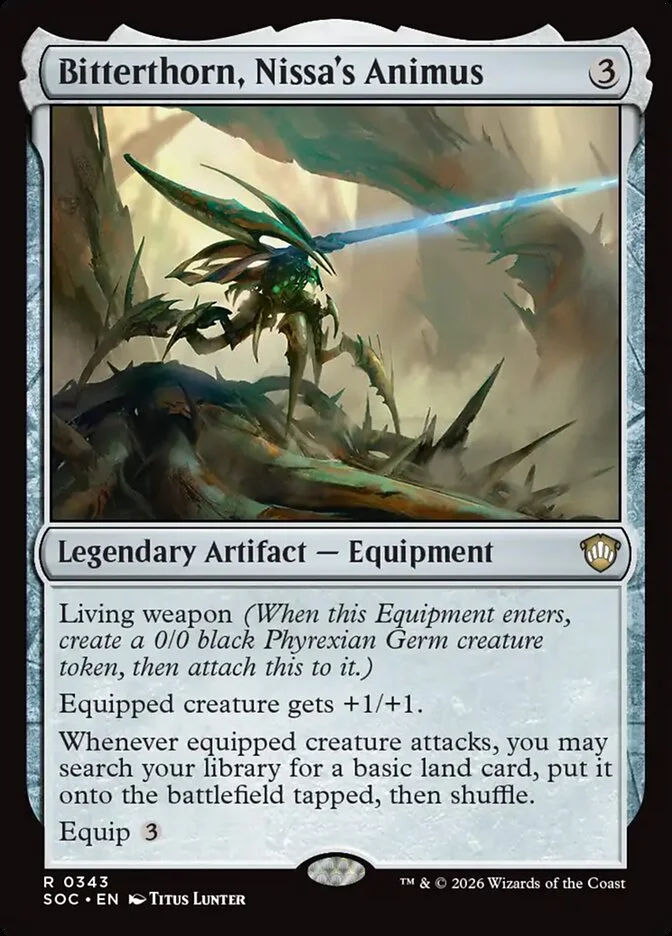 Bitterthorn, Nissa's Animus 「SOC/343」「EN」