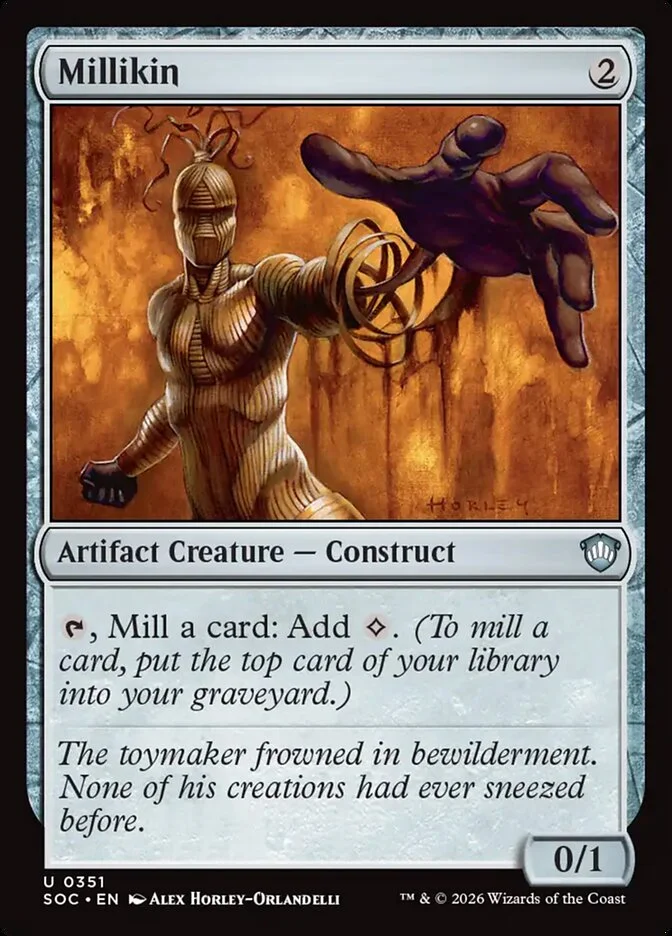 Millikin 「SOC/351」「EN」