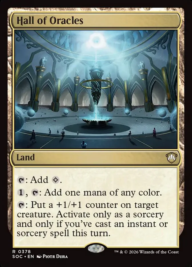 Hall of Oracles 「SOC/378」「EN」
