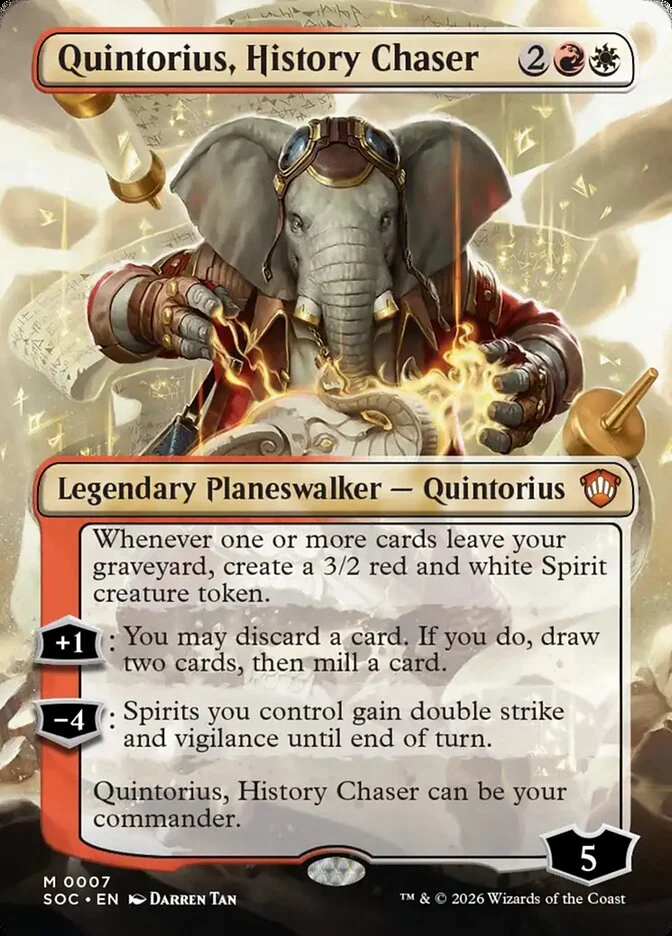 Quintorius, History Chaser 「SOC/7」「EN」