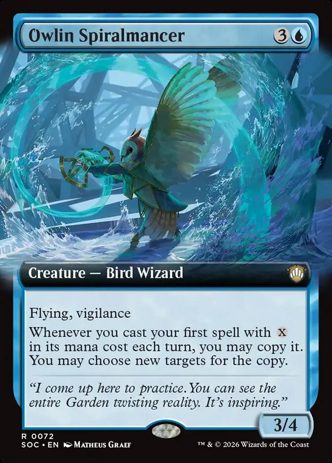 Owlin Spiralmancer 「SOC/72」「EN」
