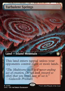 Turbulent Springs #105 · Magic: The Gathering